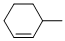 3-METHYL-1-CYCLOHEXENE Structure