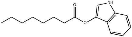 3-INDOXYL CAPRYLATE Structure