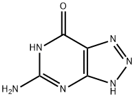 8-AZAGUANINE Structure