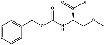 CBZ-O-METHYL-L-SER Structure