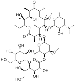 CLARITHROMYCIN LACTOBIONATE Structure