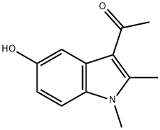 1-(5-HYDROXY-1,2-DIMETHYL-1H-INDOL-3-YL)-ETHANONE Structure