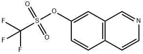 ISOQUINOLIN-7-YL TRIFLUOROMETHANESULFONATE Structure