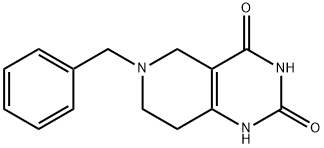 6-BENZYL-5,6,7,8-TETRAHYDRO-1H-PYRIDO[4,3-D]PYRIMIDINE-2,4-DIONE Structure