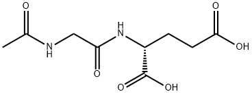 N-ACETYLGLYCYL-D-GLUTAMIC ACID Structure