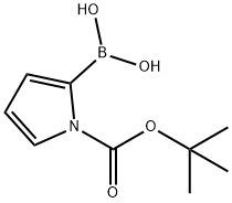 N-Boc-2-pyrroleboronic acid Structure