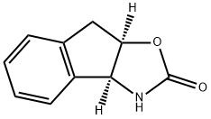 (3A S-CIS)-(-)-3,3A,8,8A-TETRAHYDRO-2H-INDENO[1,2-D]OXAZOL-2-ONE Structure