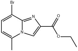 Ethyl 8-bromo-5-methylimidazo[1,2-a]pyridine-2-carboxylate Structure