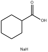 Sodium cyclohexanecarboxylate Structure