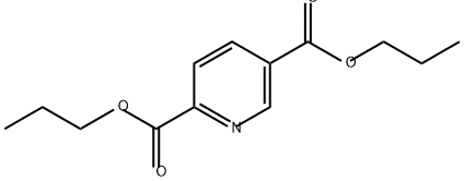 2,5-PYRIDINEDICARBOXYLIC ACID DI-N-PROPYL ESTER Structure