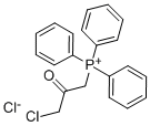 3-CHLORO-2-OXOPROPYL TRIPHENYLPHOSPHONIUM CHLORIDE Structure