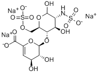 ALPHA-DELTA-UA-[1->4]-GLCNS-6S SODIUM SALT Structure