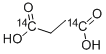 SUCCINIC ACID, [1,4-14C] Structure