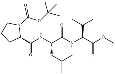 BOC-PRO-LEU-VAL-OME Structure