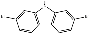 2,7-DIBROMO-9H-CARBAZOLE Structure