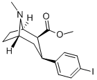 (-)-2-BETA-CARBOMETHOXY-3-BETA-(IODOPHENYL)TROPANE Structure