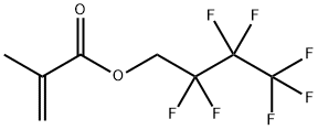 1H,1H-HEPTAFLUOROBUTYL METHACRYLATE Structure