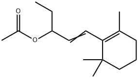 METHYL BETA IONYL ACETATE Structure