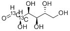 D-GLUCOSE-1,2-13C2 Structure