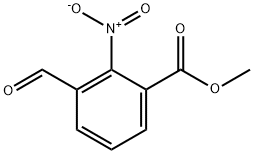 Methyl 3-formyl-2-nitrobenzoate Structure