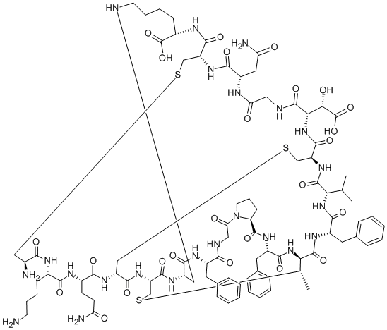 Lancovutide Structure