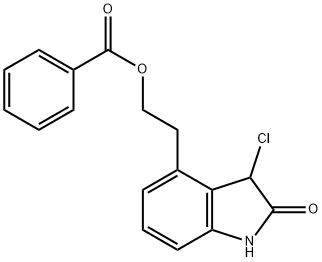 139122-17-1 4-[2-(BENZOYLOXY)ETHYL]-3-CHLORO-1,3-DIHYDRO-2H-INDOL-2-ONE 