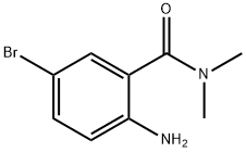 2-AMINO-5-BROMO-N,N DIMETHYL BENZAMIDE Structure