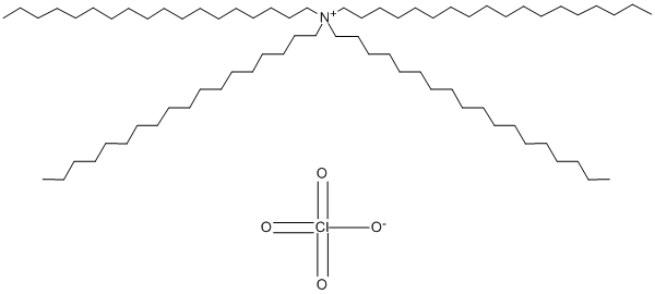 TETRAOCTADECYLAMMONIUM PERCHLORATE Structure