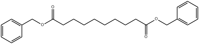 DIBENZYL SEBACATE Structure