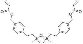 140220-31-1 1,3-BIS[(ACRYLOXYMETHYL)PHENETHYL]TETRAMETHYLDISILOXANE