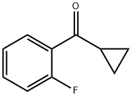 2-FLUOROPHENYL CYCLOPROPYL KETONE Structure