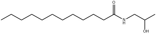 N-(2-hydroxypropyl)dodecanamide Structure