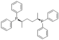 (2R,5R)-(+)-BIS(DIPHENYLPHOSPHINO)HEXANE Structure