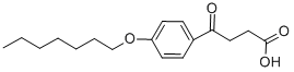 4-[4-(HEPTYLOXY)PHENYL]-4-OXOBUTANOIC ACID Structure