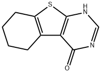 5,6,7,8-TETRAHYDRO-[1]-BENZOTHIENO[2,3-D]PYRIMIDIN-4(1H)-ONE Structure