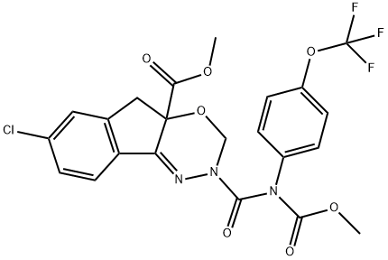 Indoxacarb Structure