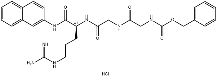 Z-GLY-GLY-ARG-BETANA HCL Structure