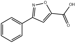 3-PHENYL-5-ISOXAZOLECARBOXYLIC ACID Structure