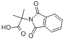 2-METHYL-2-PHTHALIMIDO PROPANOIC ACID Structure