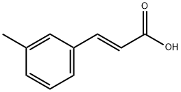 3-METHYLCINNAMIC ACID Structure