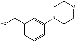 (3-MORPHOLINOPHENYL)METHANOL Structure