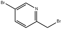 Pyridine, 5-bromo-2-(bromomethyl)- (9CI) Structure