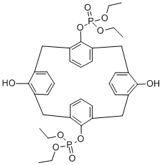 O,O-BIS(DIETHOXYPHOSPHORYL)CALIX[4!ARENE, 97 Structure