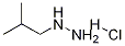 1-isobutylhydrazine hydrochloride Structure