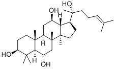 Protopanaxatriol Structure