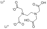 ETHYLENEDIAMINETETRAACETIC ACID DILITHIUM SALT Structure