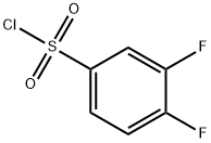 3,4-DIFLUOROBENZENESULFONYL CHLORIDE Structure