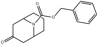 N-Cbz-9-azabicyclo[3.3.1]nonan-3-one Structure