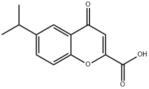 6-ISOPROPYLCHROMONE-2-CARBOXYLIC ACID Structure