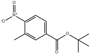 TERT-BUTYL 3-METHYL-4-NITROBENZOATE Structure